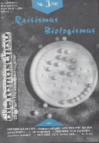 Titelseite des randschau-Hefts 3/98